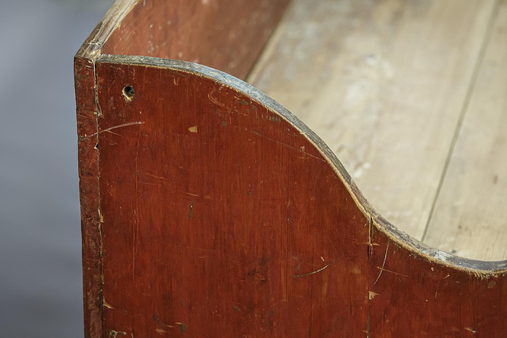 Mid-19th Century Swedish Settle 7