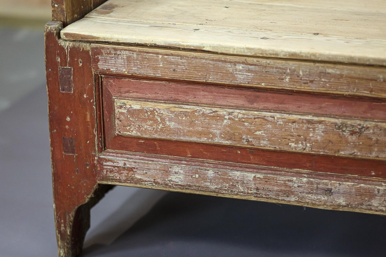 Mid-19th Century Swedish Settle 3