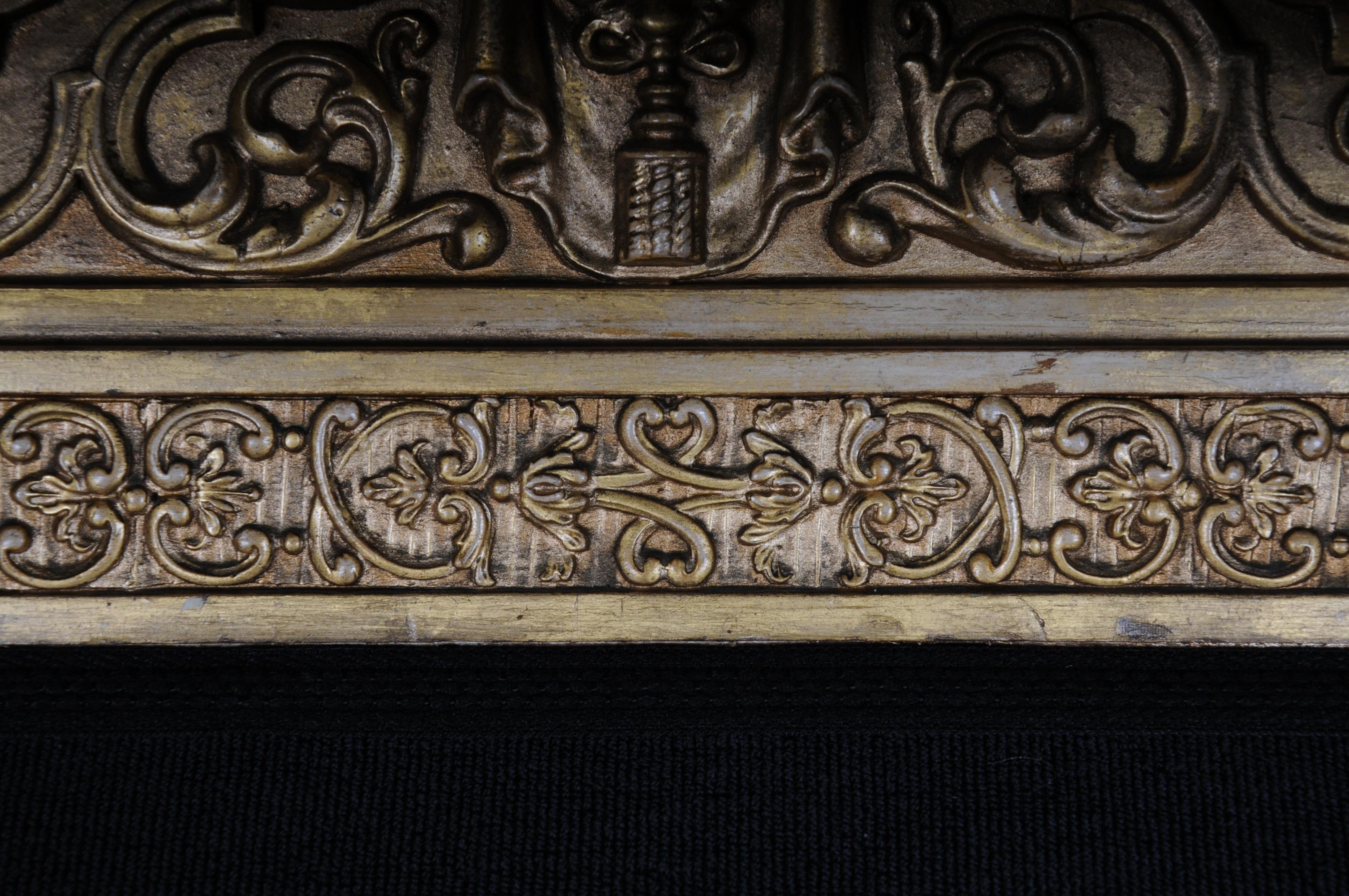 Fauteuil trône du milieu du XIXe siècle Probablement design de Johann Heinrich Strack en vente 1