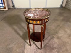 Mid 19th Century Transition Style Table - Brass Gallery