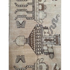 Mid-19th Century Tribal Khotan Samarkand Rug