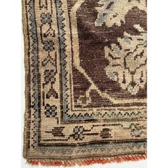Mid 19th Century Tribal Turkish Oushak Rug