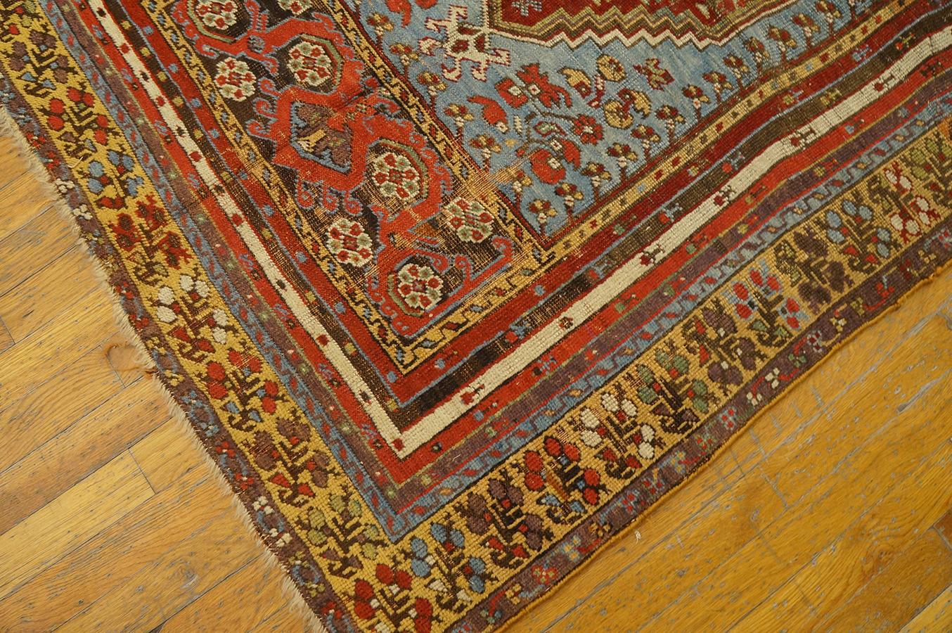 Tapis de prière turc du milieu du XIXe siècle de Kirshehir ( 3'8