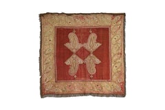 Mid 19th Century Venetian Baroque Style Textile Panel