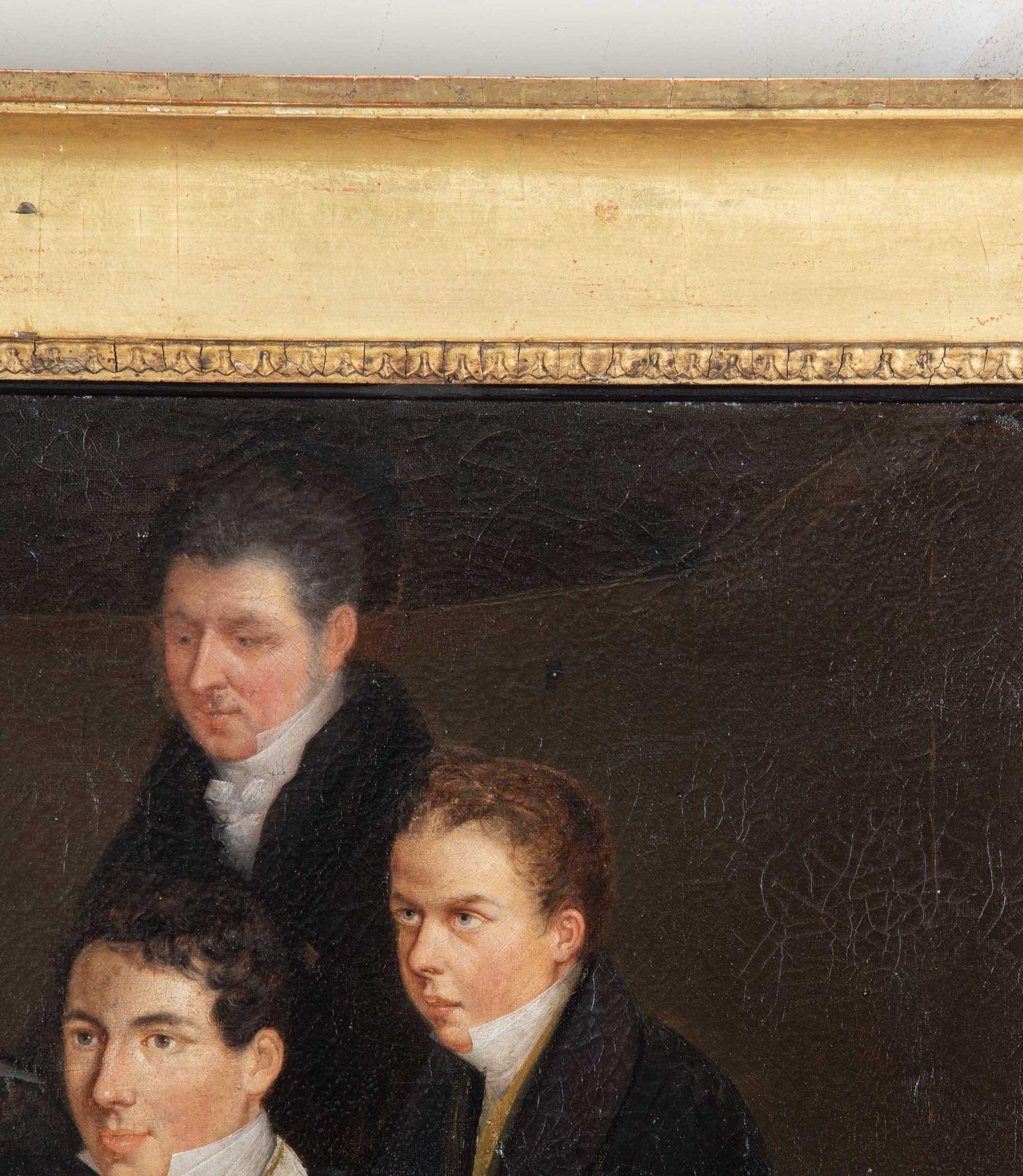 Óleo sobre lienzo victoriano de mediados del siglo XIX Estudio académico de artistas trabajando en Bueno estado para la venta en Gloucestershire, GB