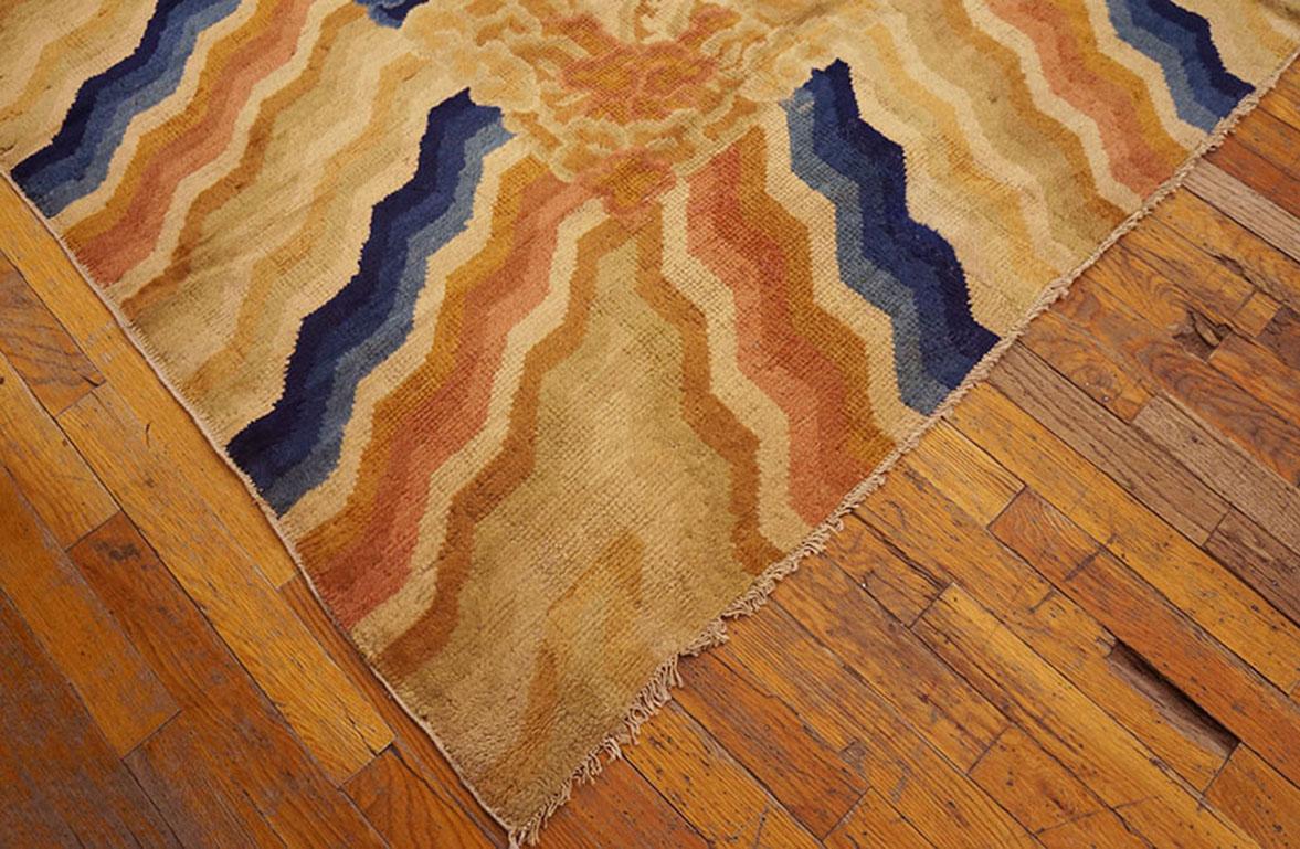 Mid-19th Century W. Chinese Ningxia Carpet 16' 6