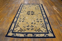 Mid-19th Century W. Chinese Ningxia Kang Carpet ( 5'6" x 10' - 168 x 305 )