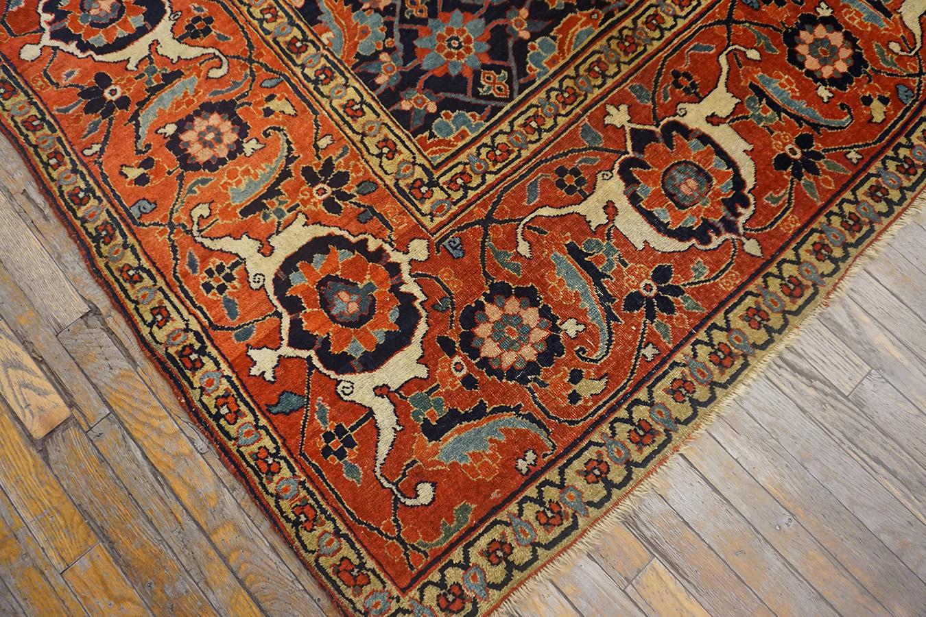 Tappeto Bijar persiano della metà del XIX secolo W. in vendita 10
