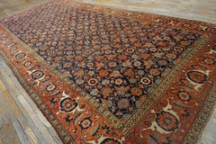 Mid-19th Century W. Persian Bijar Carpet