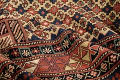 Mid-19th Century, Yellow Field, Wool Caucasian Marasali Prayer Rug