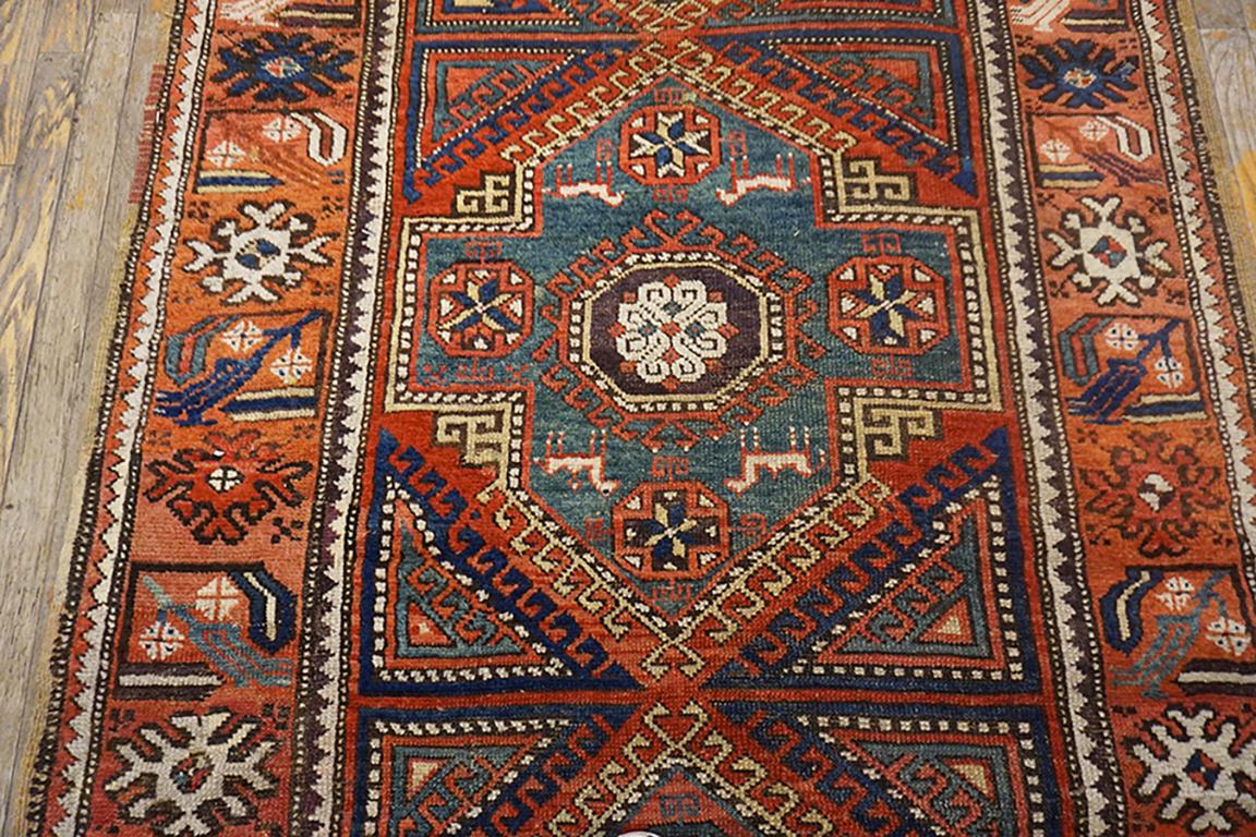 Mid-19th Turkish Anatolian Runner Carpet For Sale 2