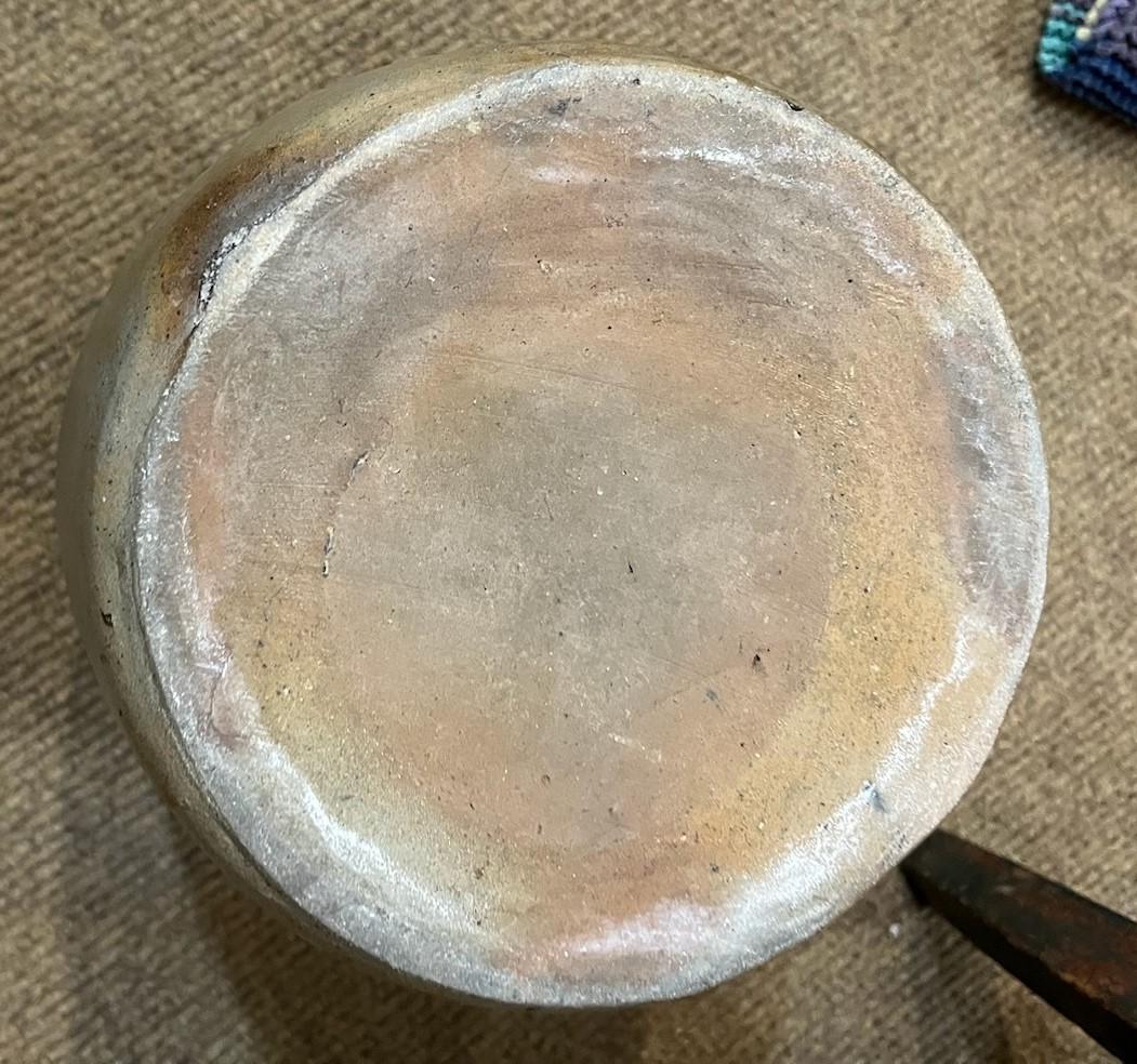 Terracotta Vaso di coccio da 3 galloni della Pennsylvania, metà del XIX secolo in vendita