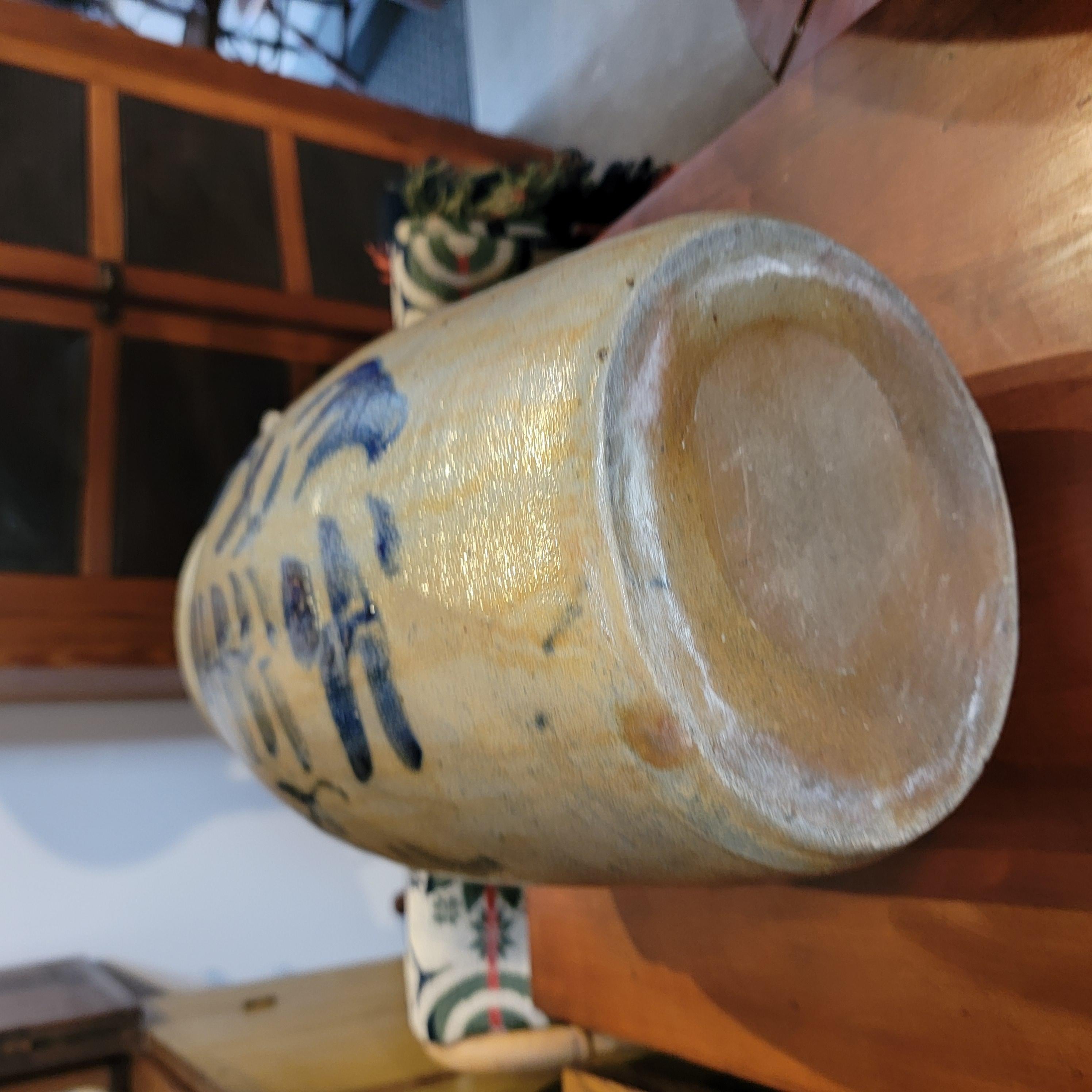 Vaso di coccio da 3 galloni della Pennsylvania, metà del XIX secolo in vendita 1