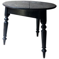 Used Mid-19th Century Painted Pine Cricket Table, circa 1850-1870
