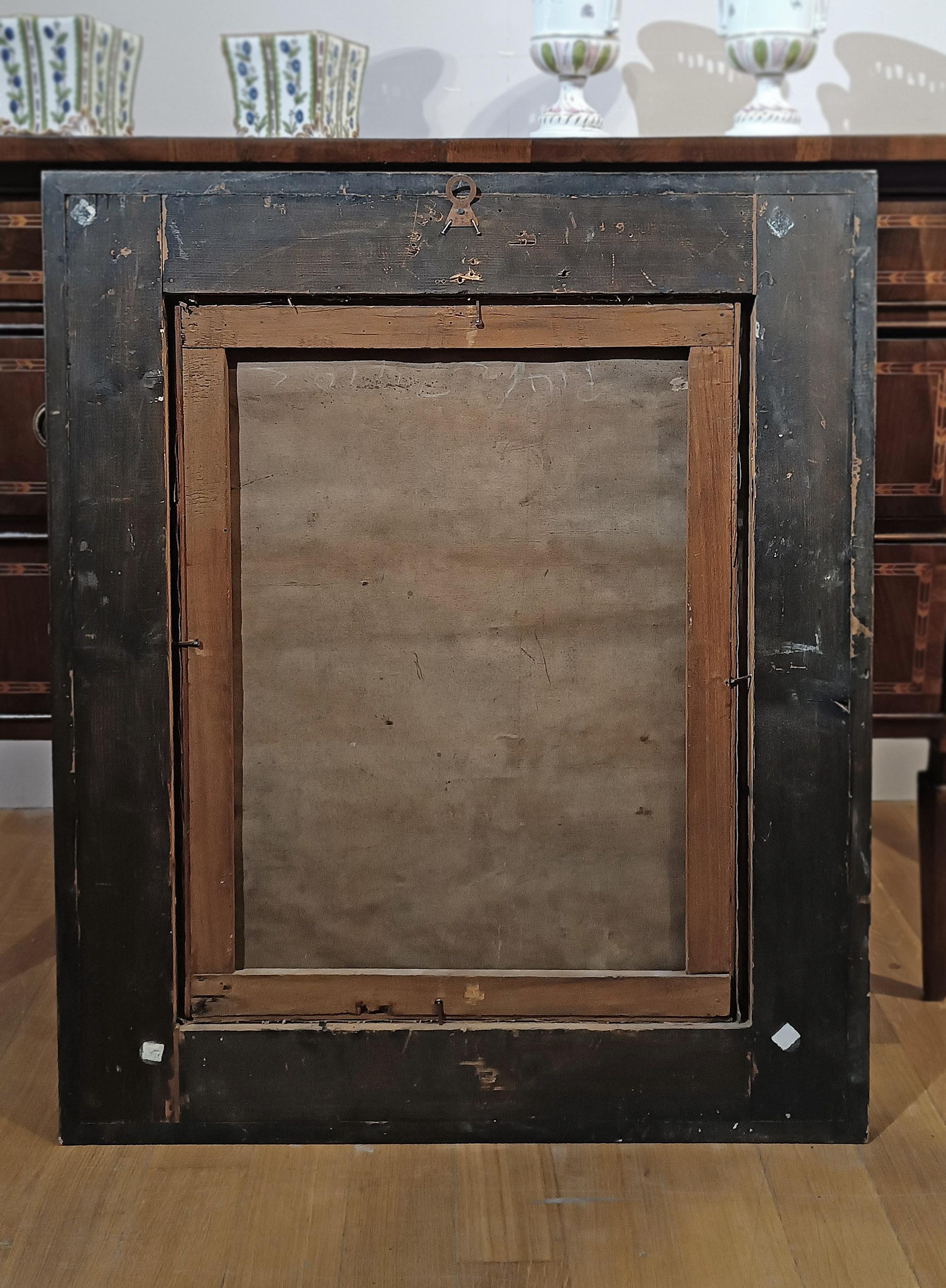 PEINTURE AU PASTEL DU MOYEN-IXe SIÈCLE AVEC ALÉGORIE DU PRINTEMPS en vente 2