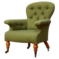 Mid-19th Hindley & Sons Country House Armchair 