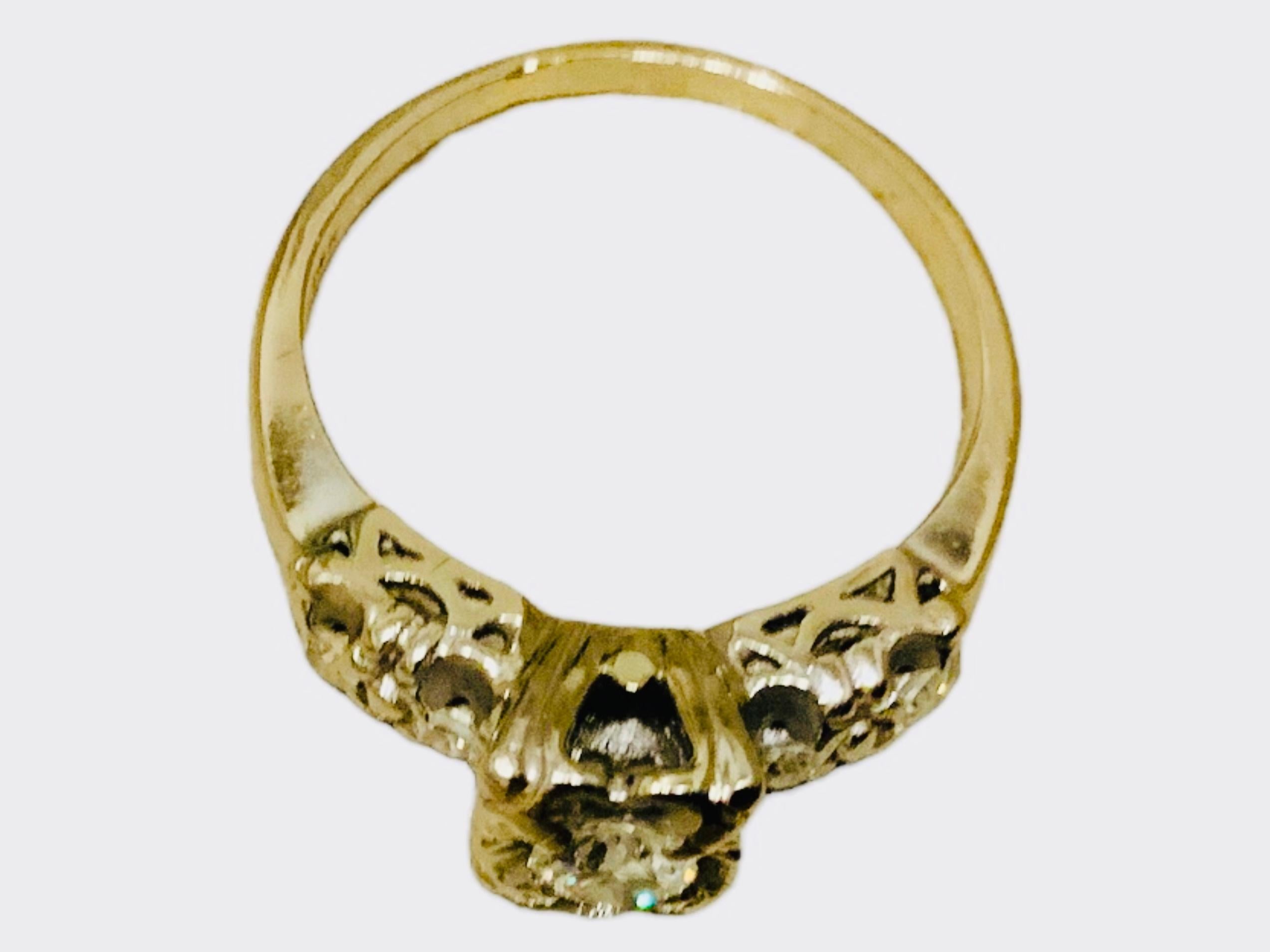 Mitte des 20. Jahrhunderts 14K Weißgold und Diamant Ehering Damen im Angebot