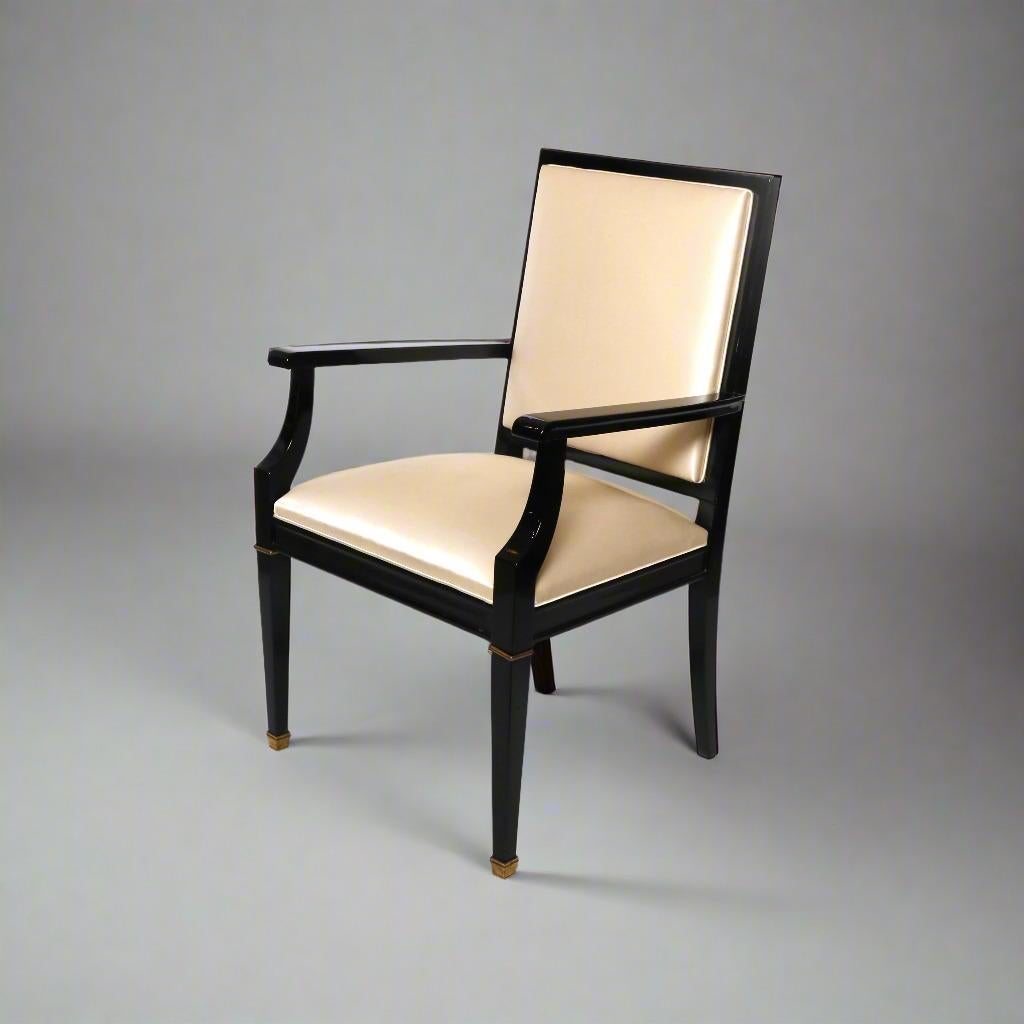 Fauteuil d'époque Art déco De Coene Freres, Belgique, milieu du 20e siècle Bon état - En vente à New York, NY