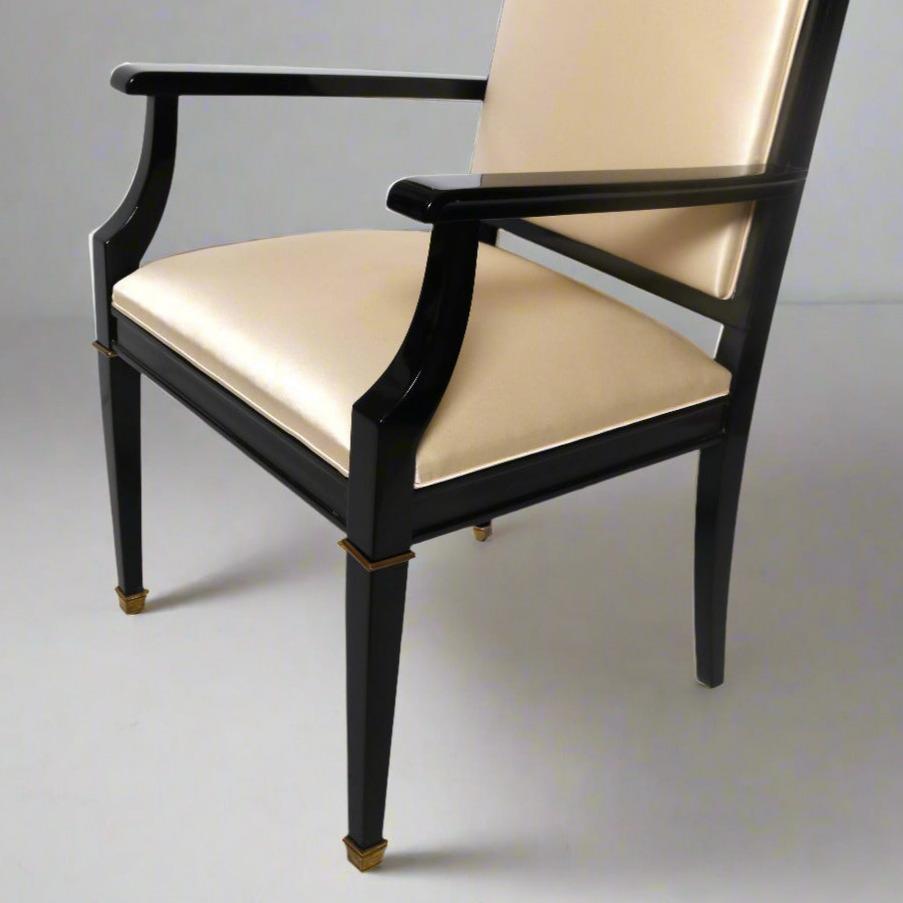 20ième siècle Fauteuil d'époque Art déco De Coene Freres, Belgique, milieu du 20e siècle en vente