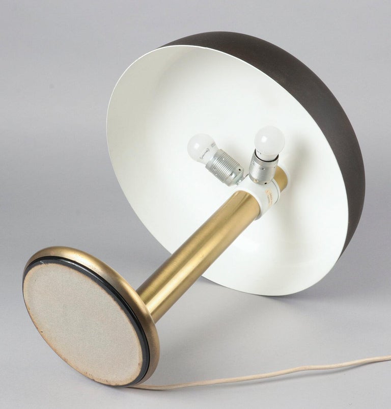 Mid-20th Century Modern German Desk Lamp Mushroom Lamp by Egon Hillebrand 7