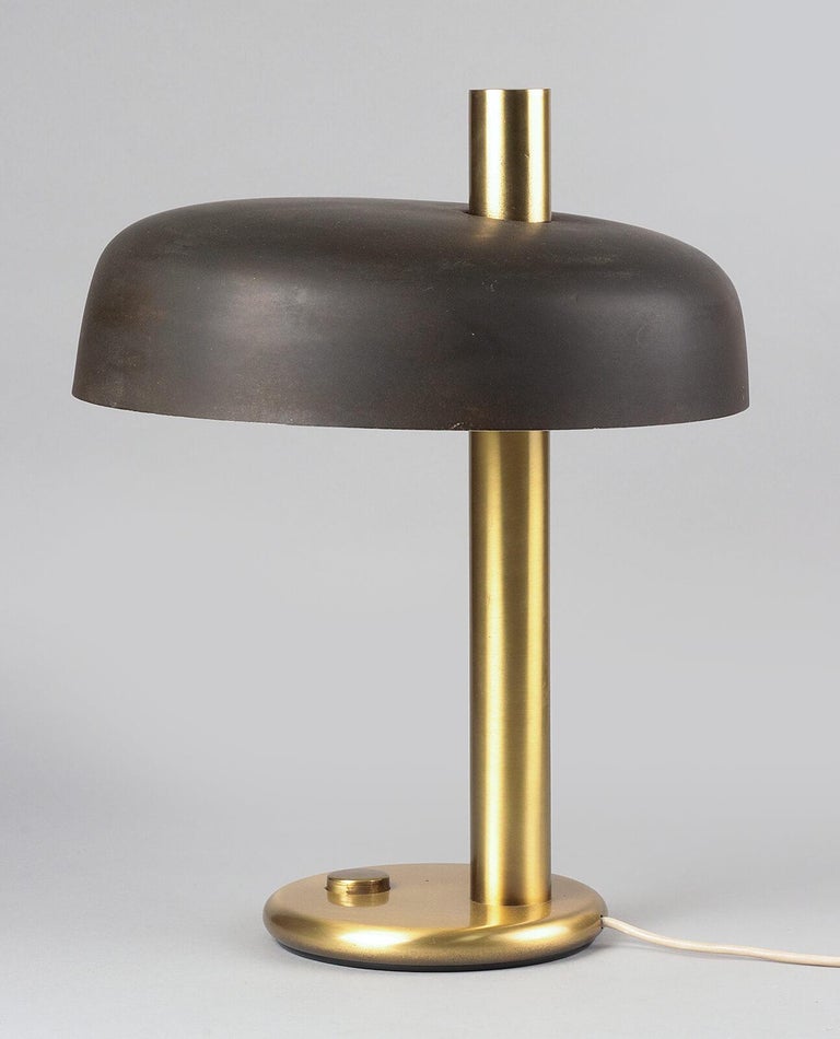 Mid-Century Modern Mid-20th Century Modern German Desk Lamp Mushroom Lamp by Egon Hillebrand