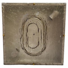 Mid-20 Century Murano Glass Ceiling Fixture by Toni Zuccheri for Venini, Italy
