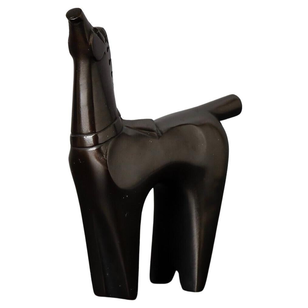Mid-20 century Saegusa Soutarou Bronze Horse Sculpture