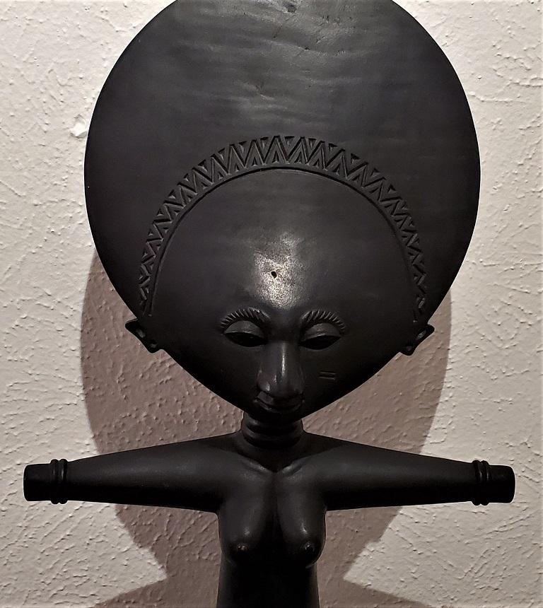 Tribal Mid-20th Century Ghanayan Akuba Fertility Doll