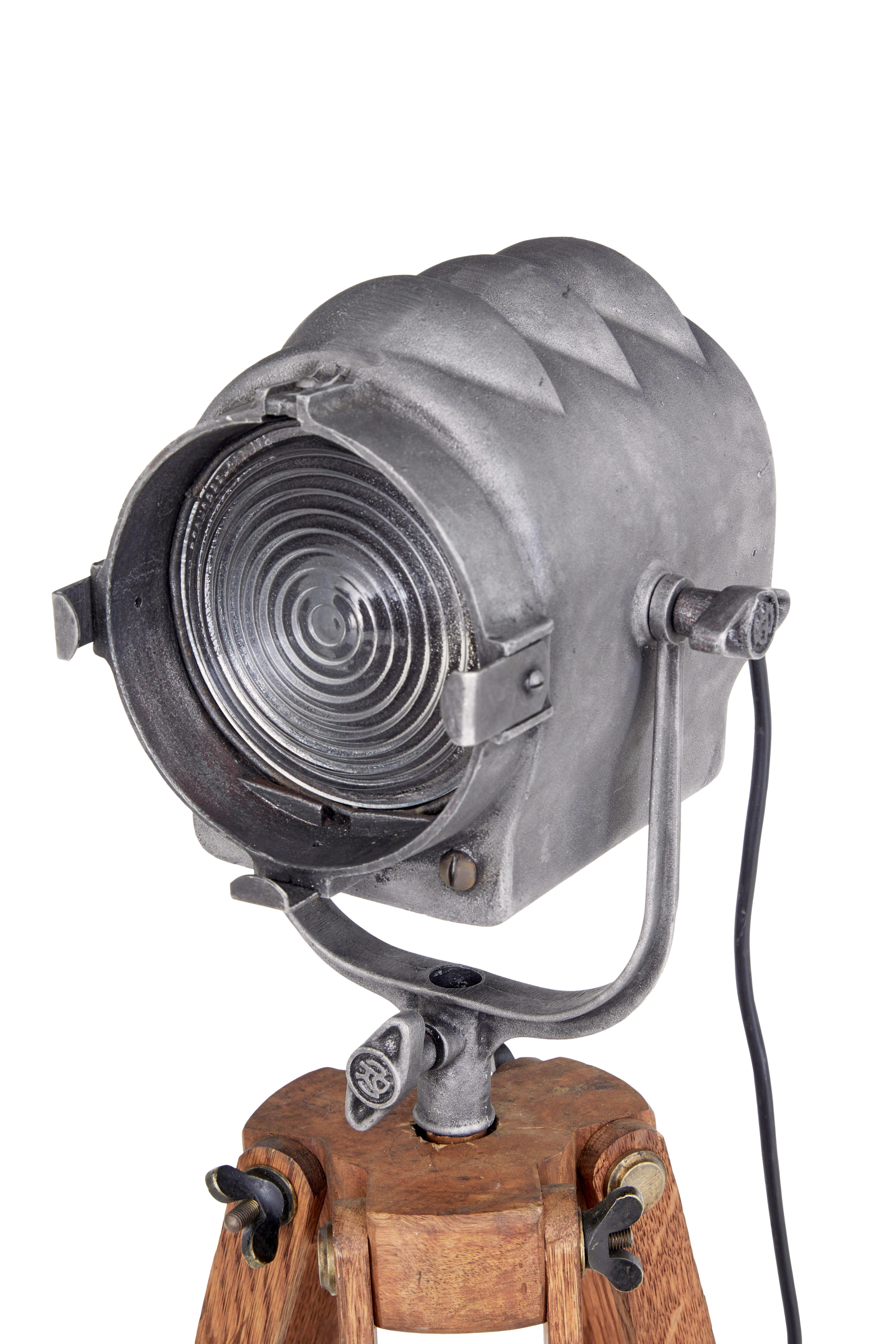 Amerikanische Spot-Lampe Mitte des 20. Jahrhunderts von Mole Richardson und Co. (Art déco) im Angebot