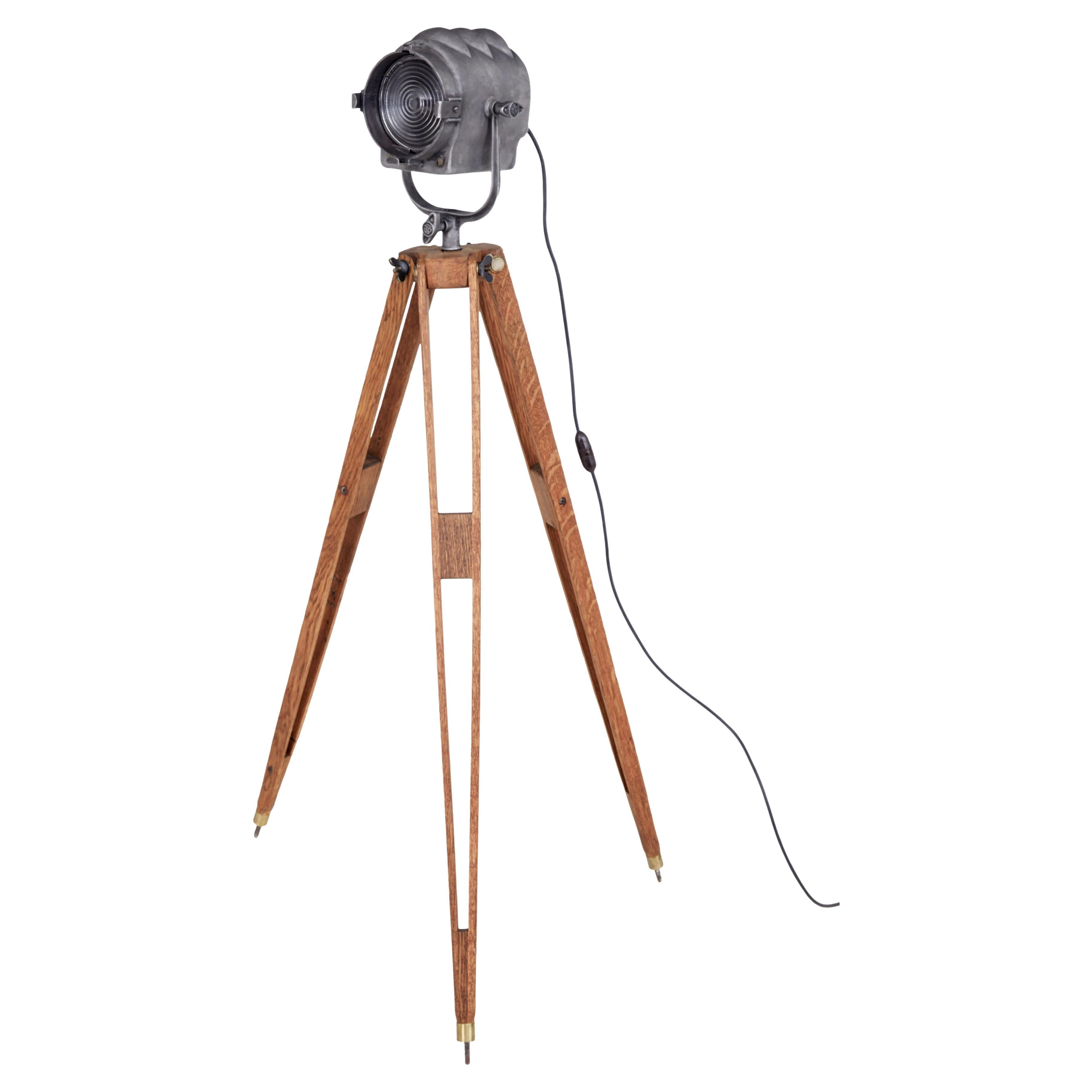 Amerikanische Spot-Lampe Mitte des 20. Jahrhunderts von Mole Richardson und Co.