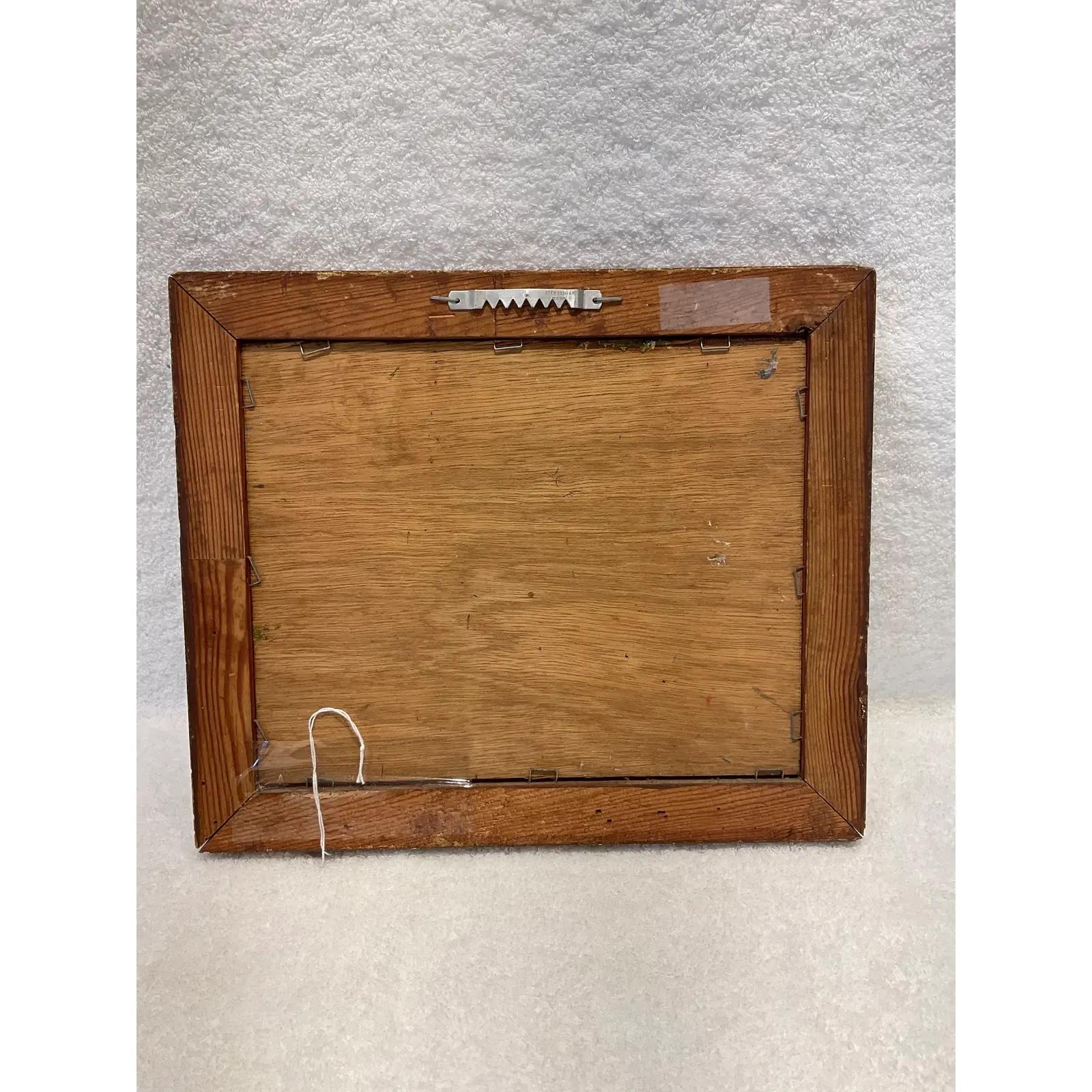 Mitte 20. Andrew Walton Öl auf Karton im Zustand „Gut“ im Angebot in Nashville, TN