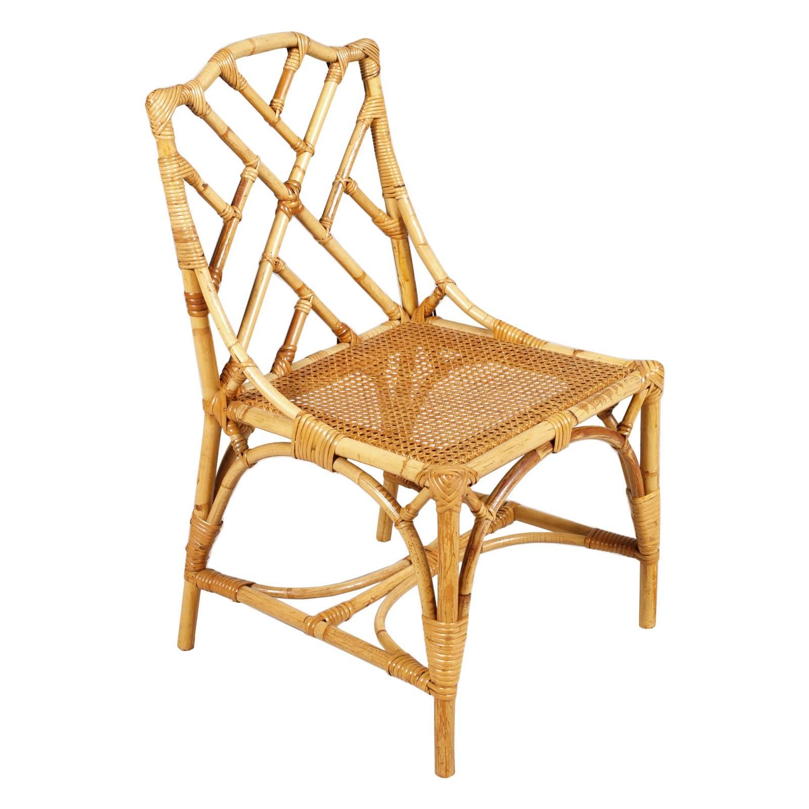 bamboo style chairs