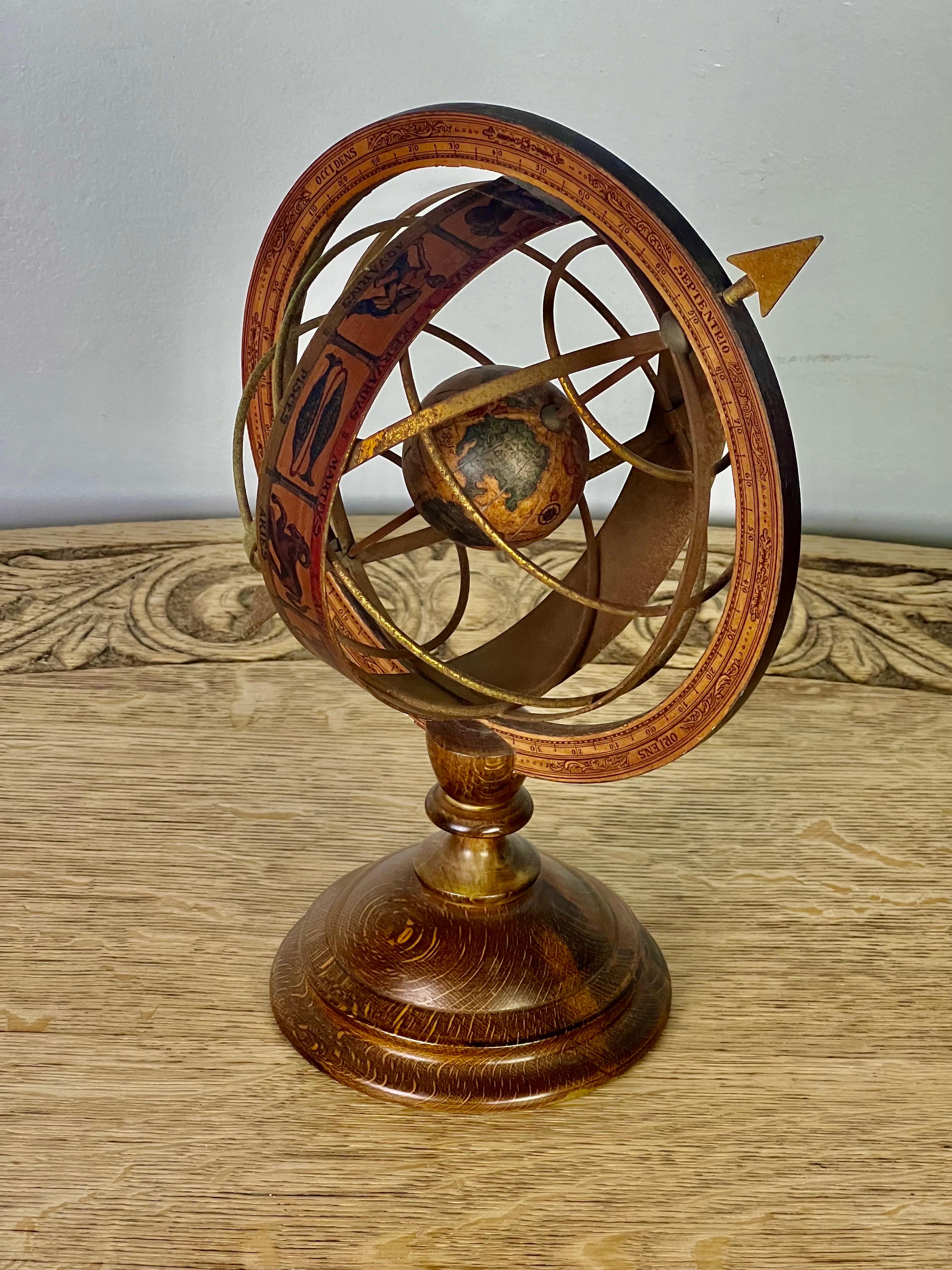 Mid-20th Century Armillary Sphere Globe 4