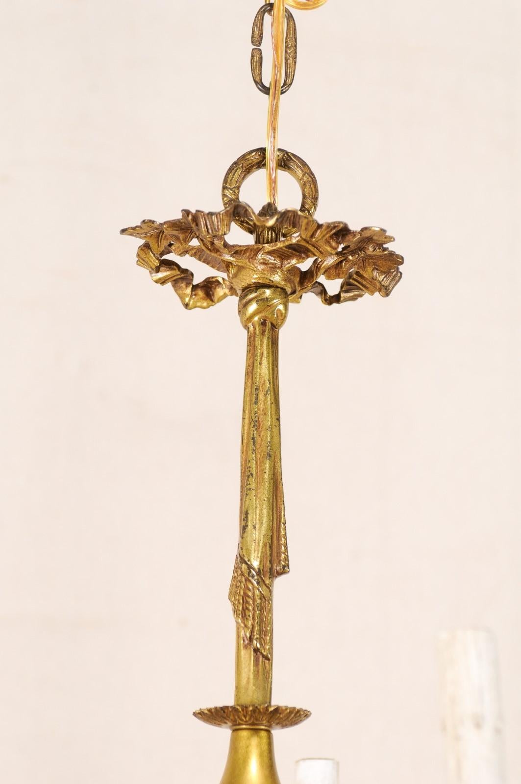 french brass chandelier