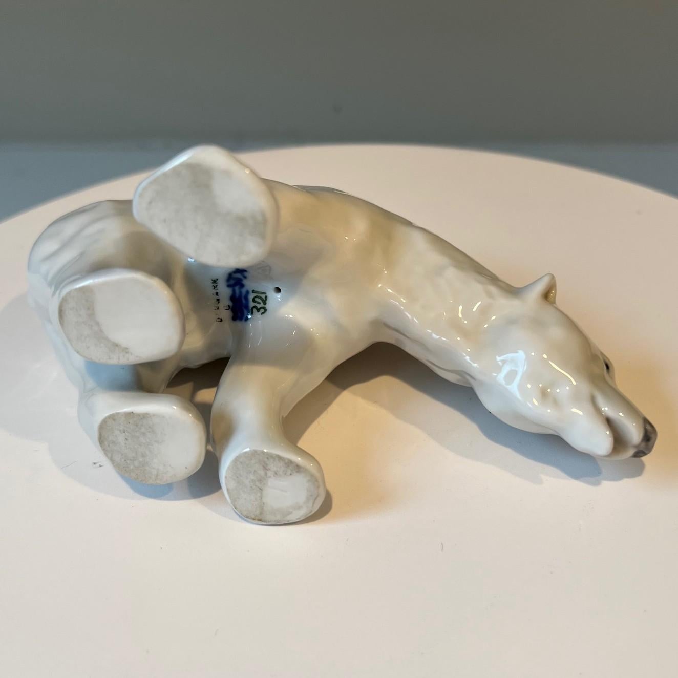Mid 20th C. Grouping of Three Polar Bears from Royal Copenhagen For Sale 2