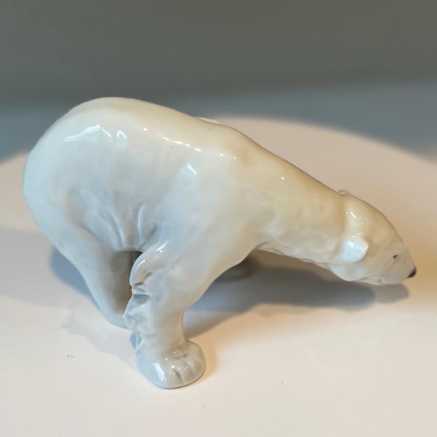 Mid 20th C. Grouping of Three Polar Bears from Royal Copenhagen For Sale 4