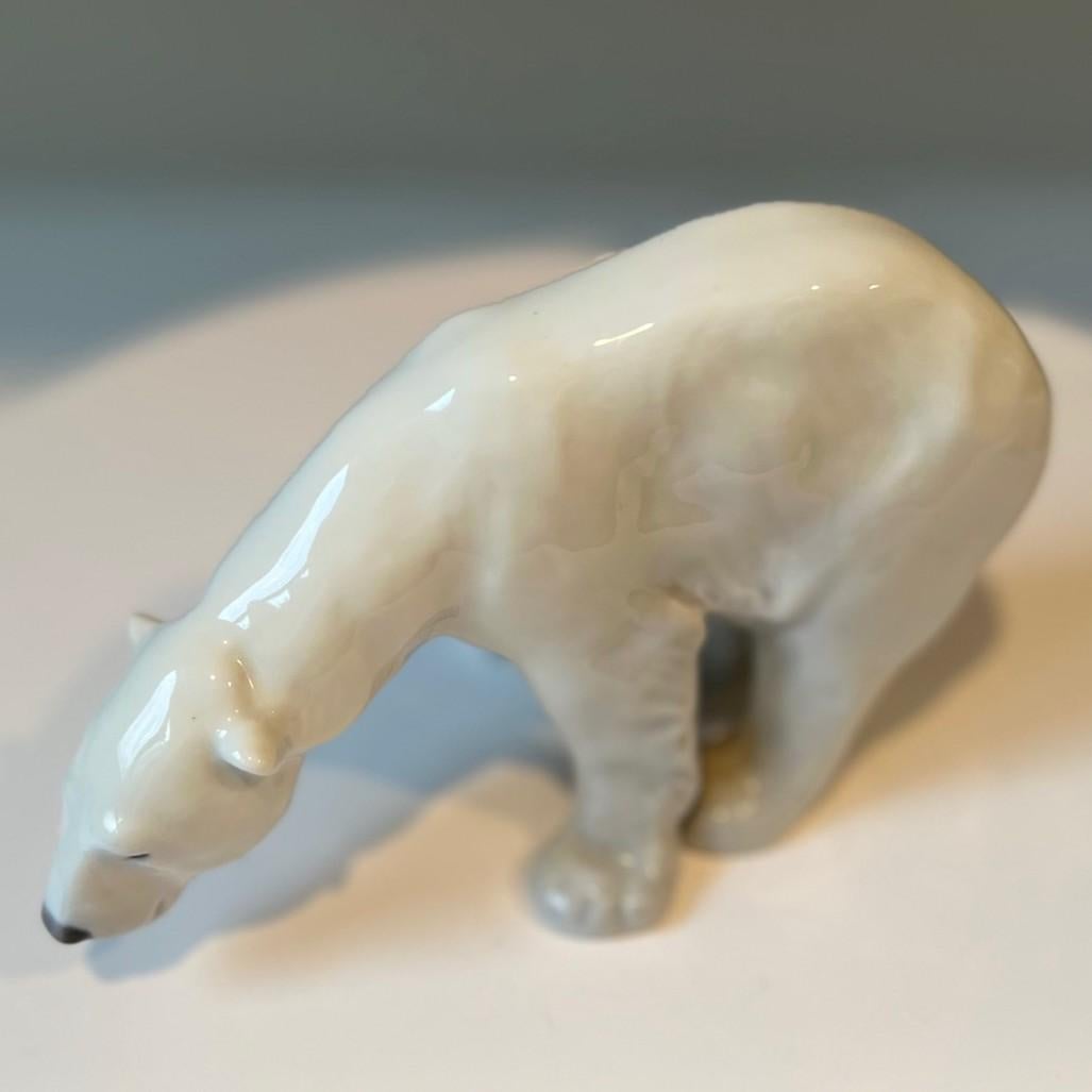 Mid 20th C. Grouping of Three Polar Bears from Royal Copenhagen For Sale 5