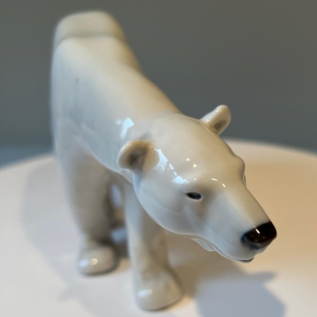 Early 20th Century Mid 20th C. Grouping of Three Polar Bears from Royal Copenhagen For Sale