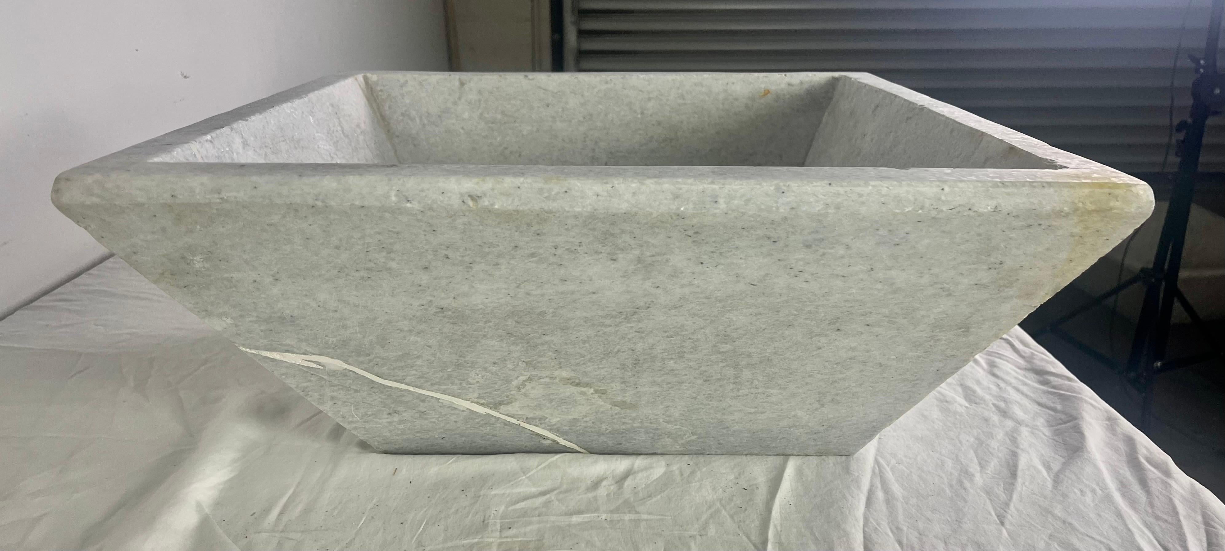 MId 20th C. Italian Stone Sink  For Sale 1