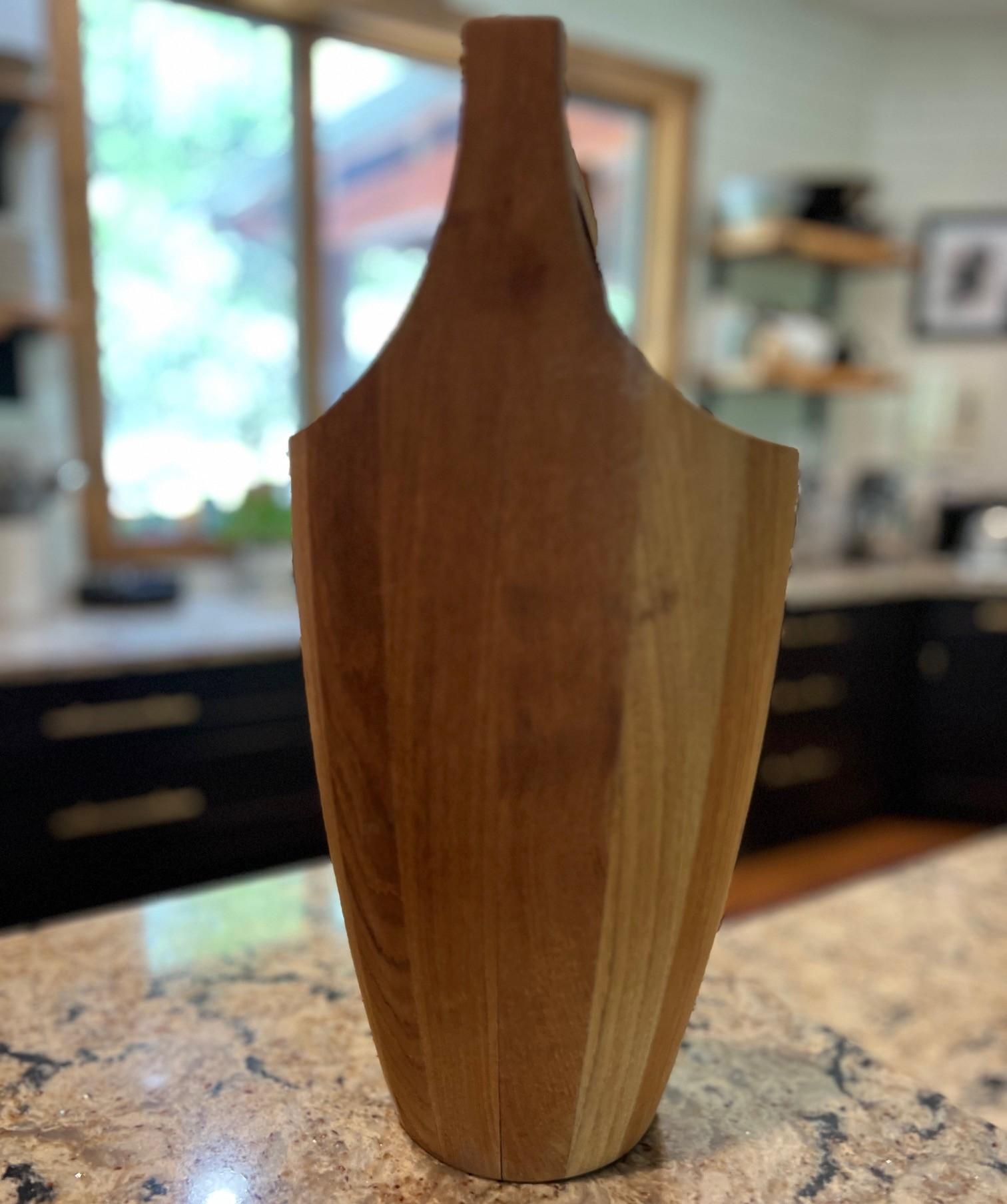 Mid-Century moderno Secchiello per il ghiaccio in teak di Jens Quistgaard per Dansk, metà del XX secolo, con coperchio e manico basculante in vendita