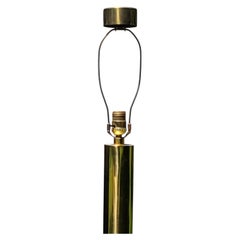 Hollywood Regency Cylindrical Brass Floor Lamp, 1960-1970