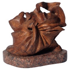   Naturalistic Carved Wood Sculpture by W.C. Rubottom, 1960-1979
