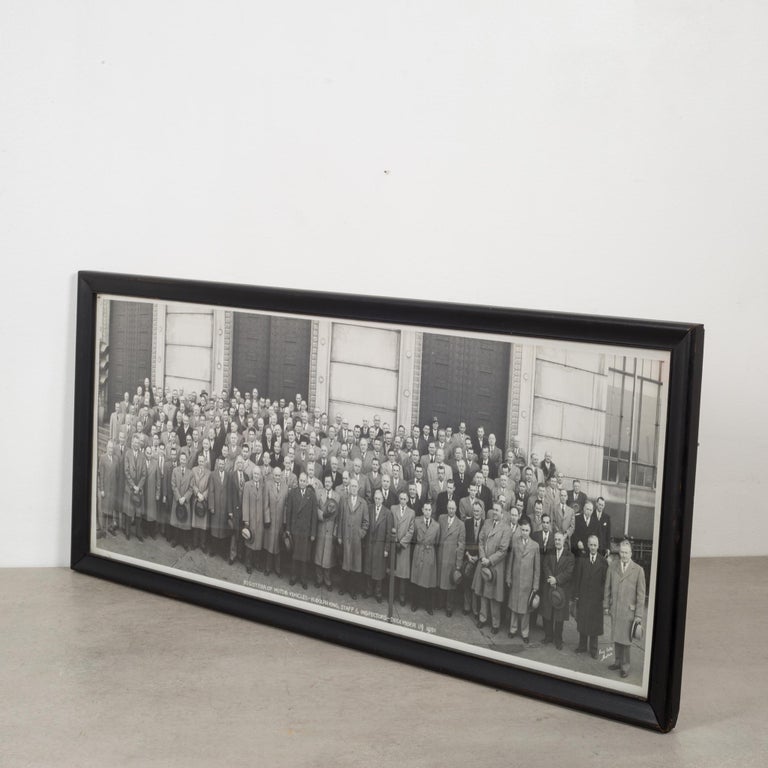 Mid-20th Century Panoramic Photo, circa 1951 For Sale at 1stDibs