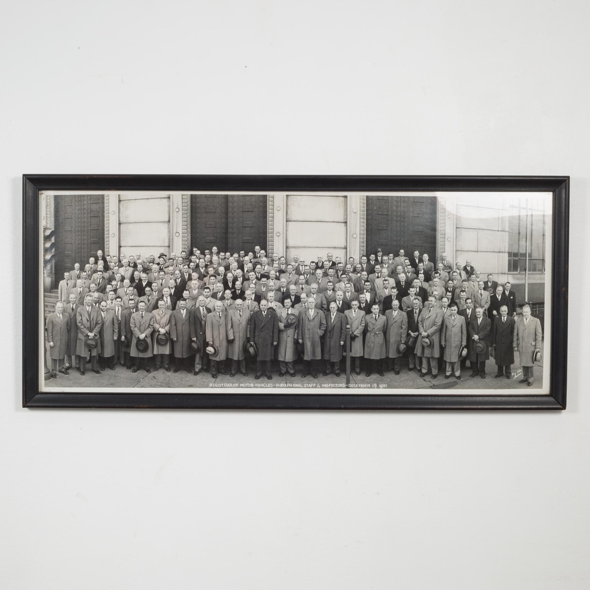 American Mid-20th Century Panoramic Photo, circa 1951
