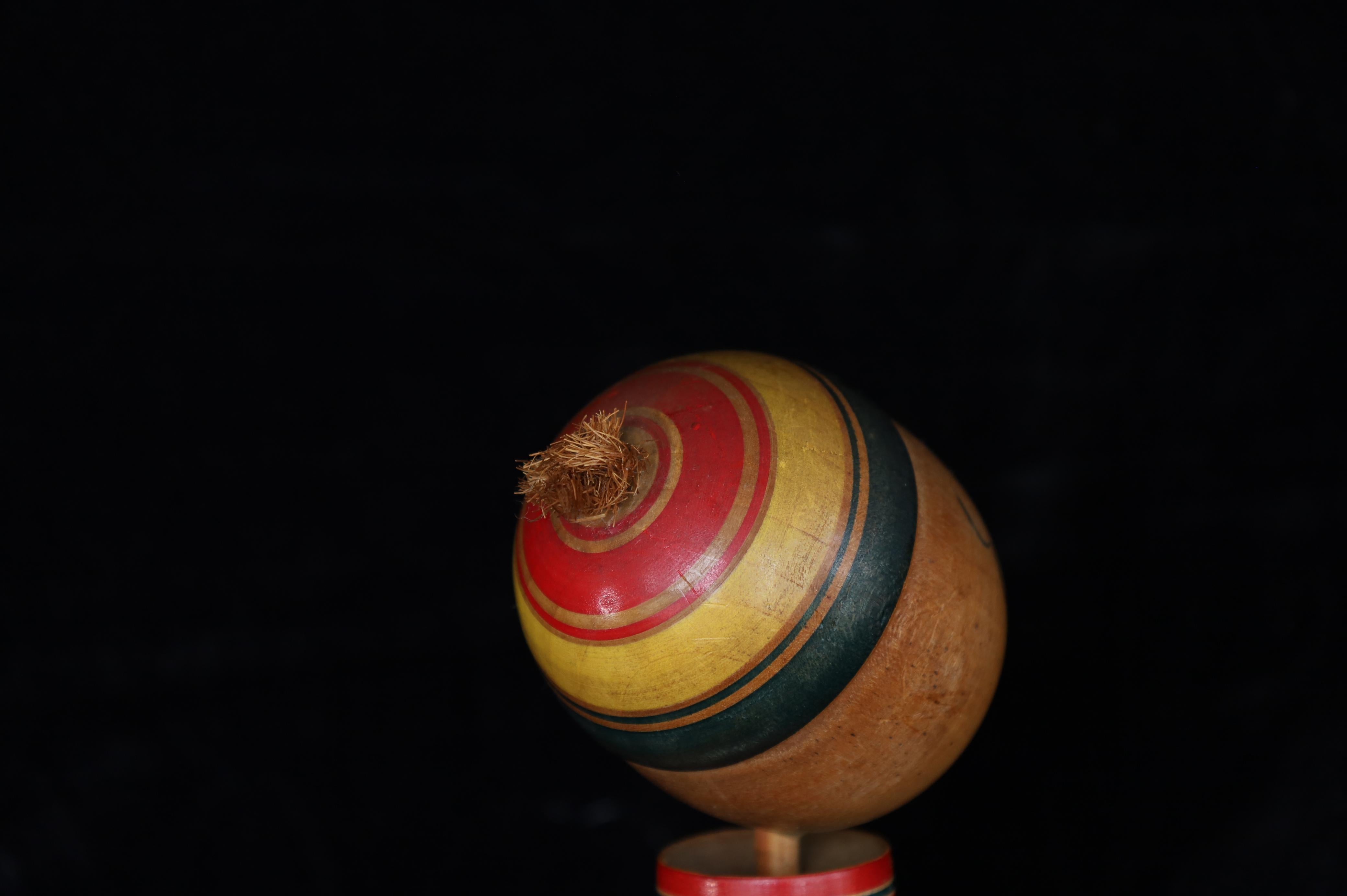 Mid-20th c. Rare Vintage Japanese Kijigangu folk toy by Fumio Tsuta For Sale 3