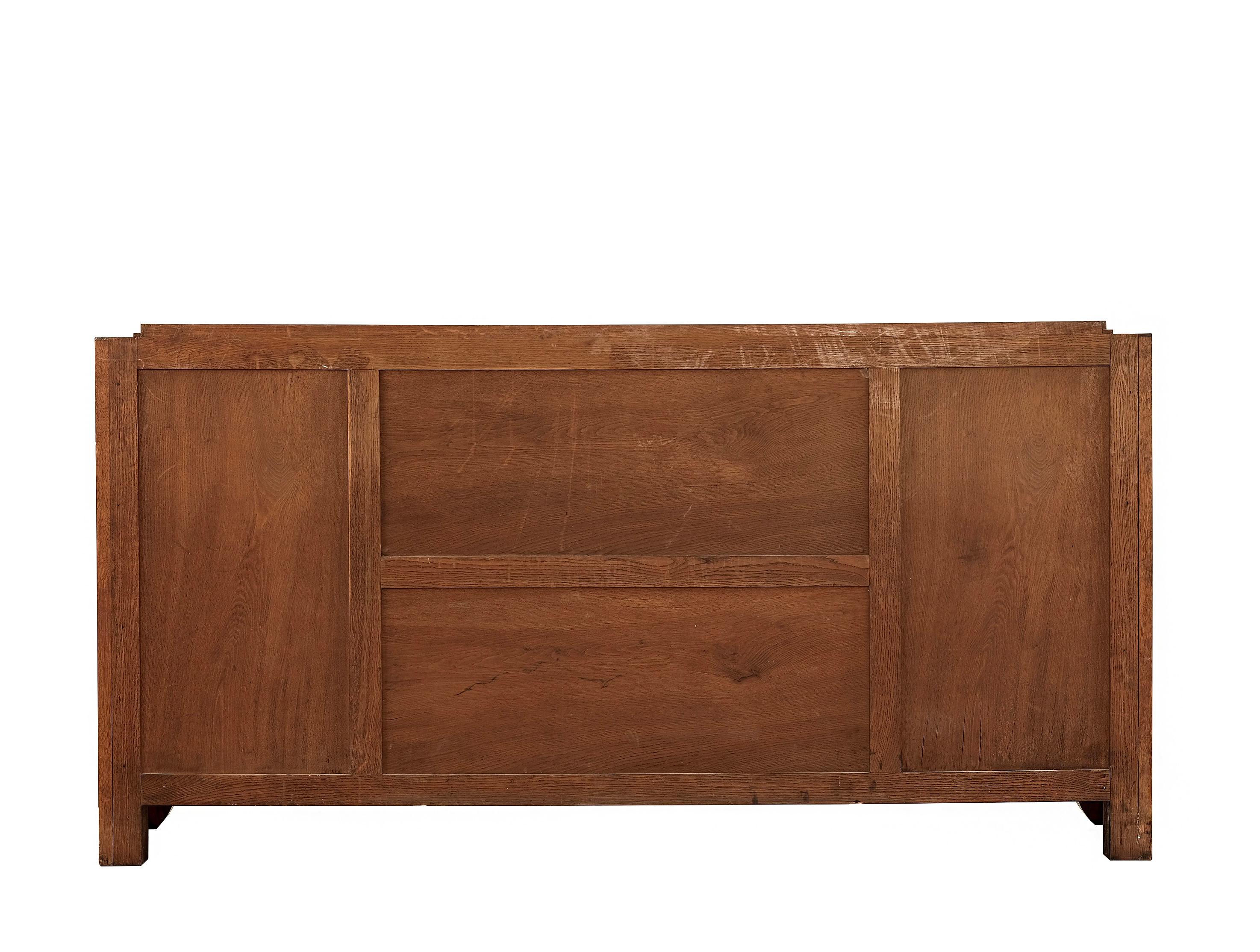 Mid 20th c, Sideboard by Lucien Rollin For Sale 1