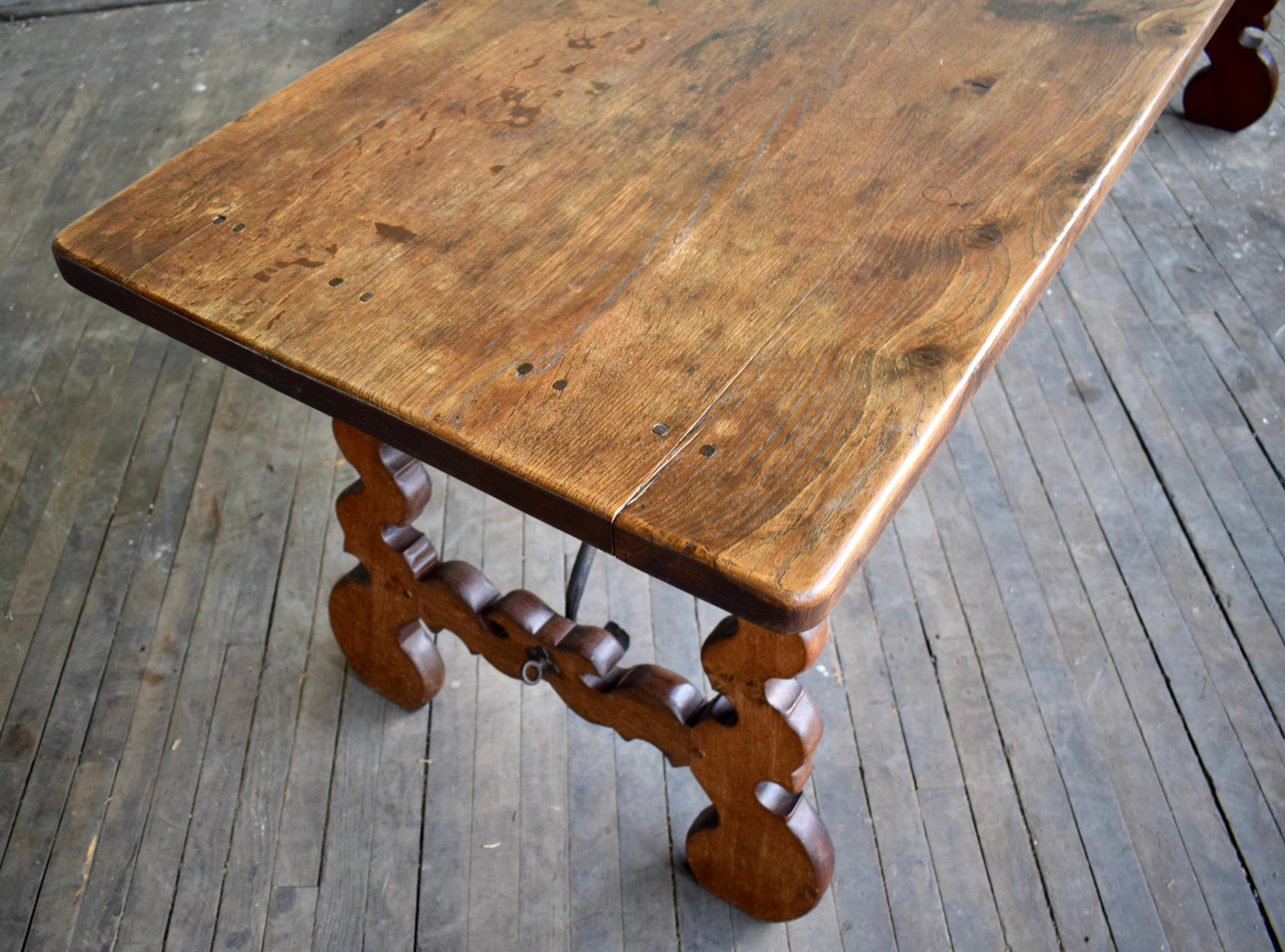 Mid 20th C. Spanish Colonial Dining Table 3