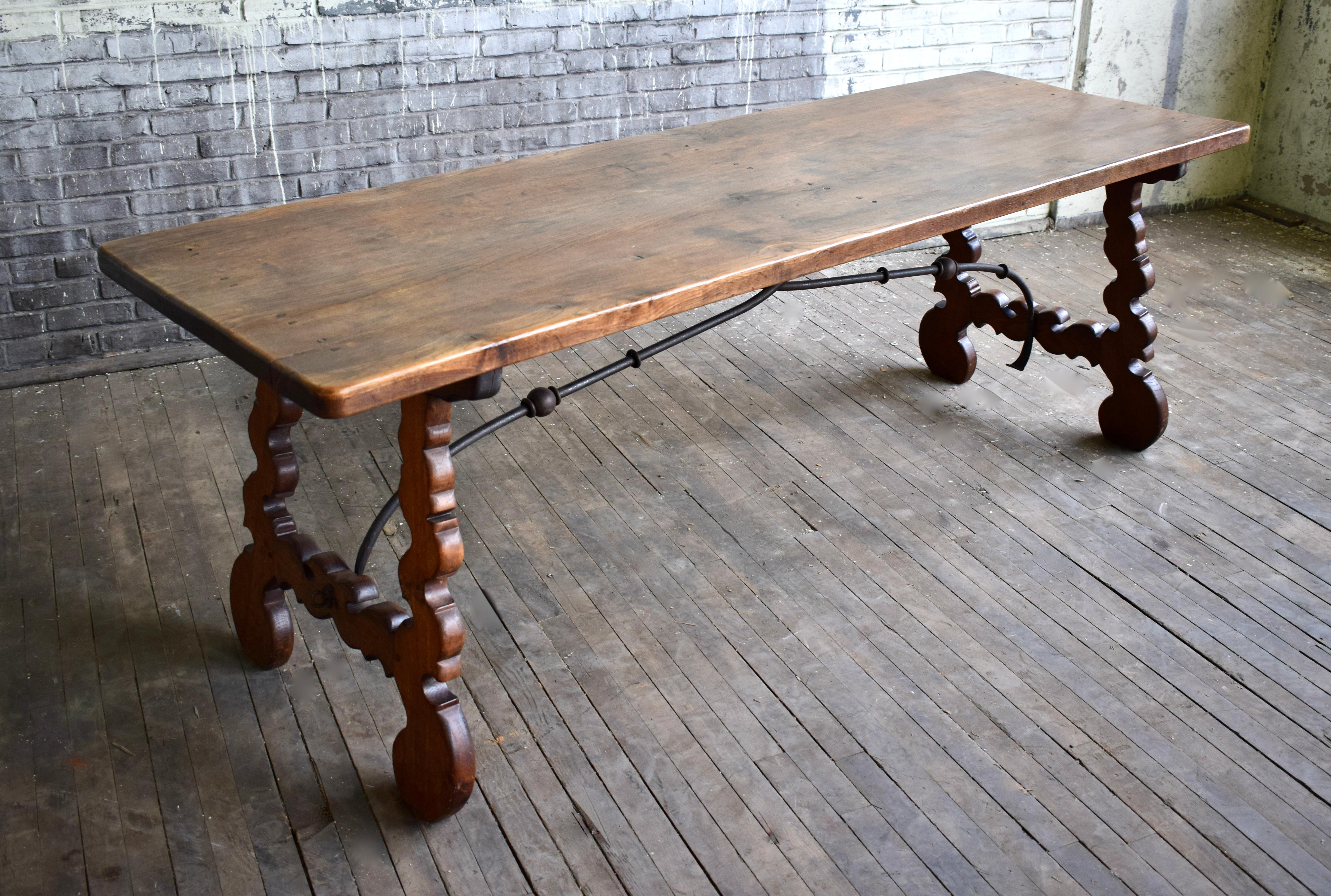 Belgian Mid 20th C. Spanish Colonial Dining Table