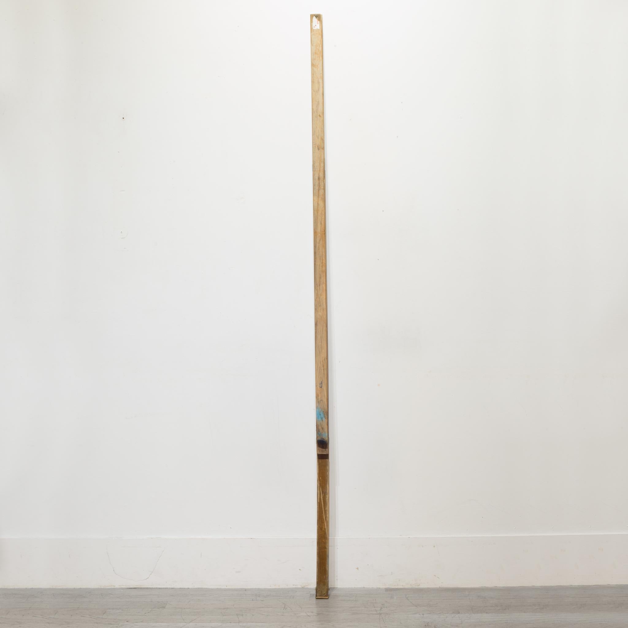 Industrial Mid-20th Century Surveyor's Pole, circa 1950