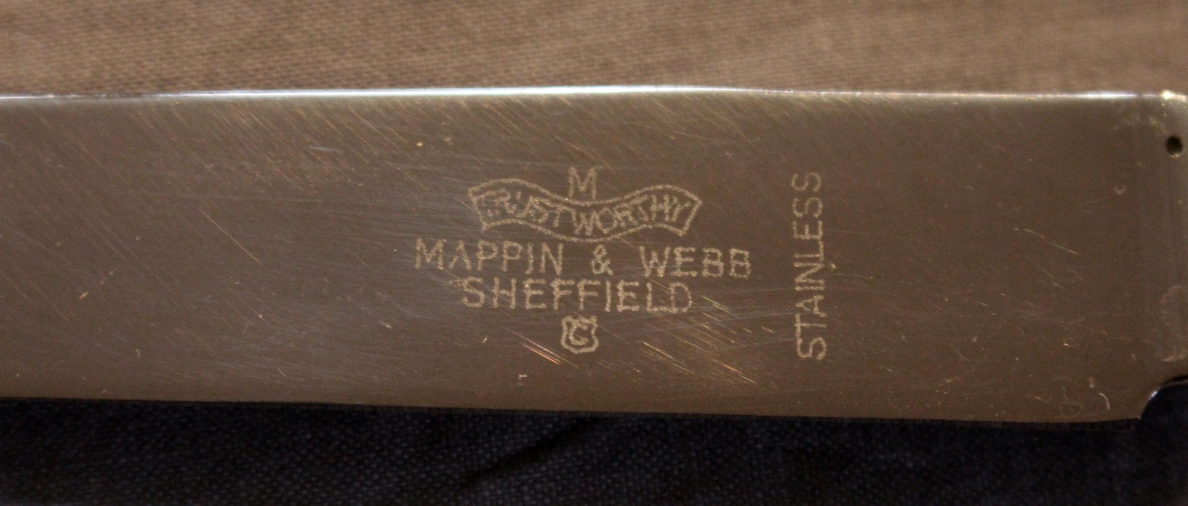 Mid-20th Century 127 Piece King's Pattern Flatware Service by Mappin & Webb 8